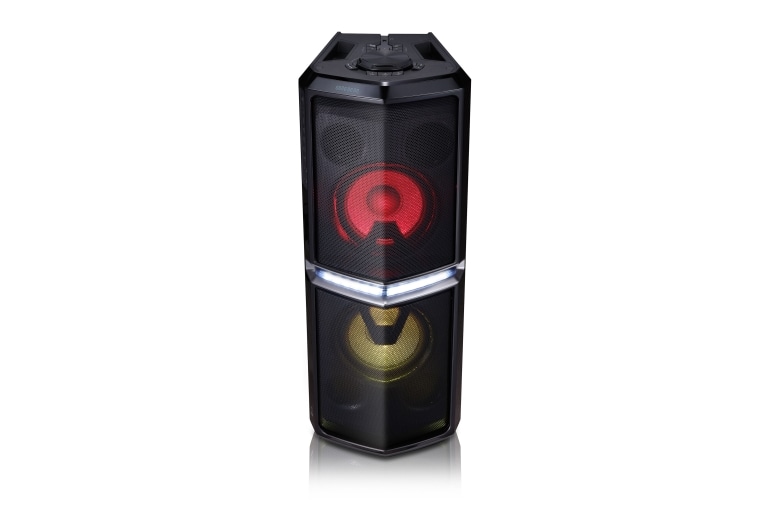 Front view of LG XBOOM FH6 600W Speaker System with Bluetooth Connectivity FH6