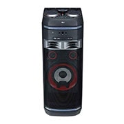 Front view of LG XBOOM OK75 1000W Entertainment System w/ Karaoke &amp; DJ Effects OK75