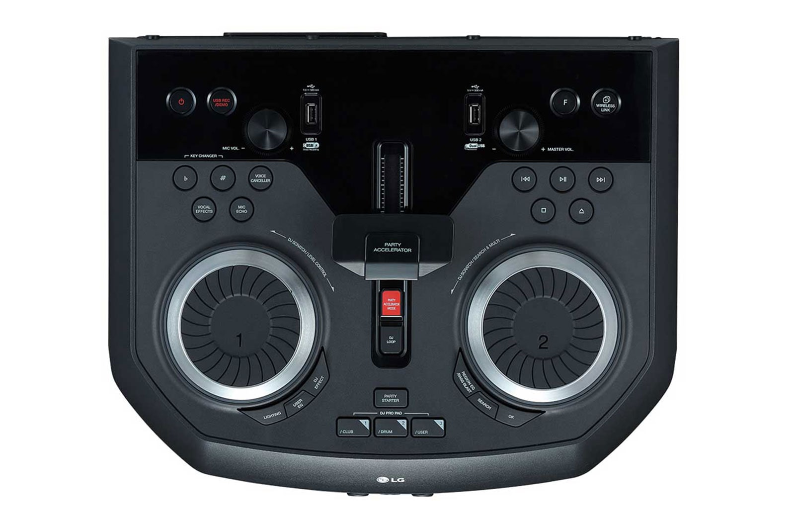 LG XBOOM 1800W Home Entertainment System w/ Karaoke & DJ Effects, OK99