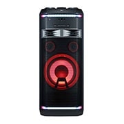Front view of LG XBOOM 1800W Home Entertainment System w/ Karaoke &amp; DJ Effects OK99