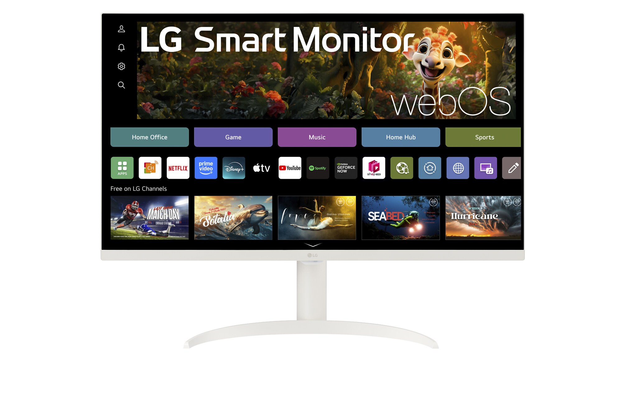 ディスプレイ・モニター本体 LG MyView Smart Monitor 32SR75U-W smart-monitor-32sr75u-2024-