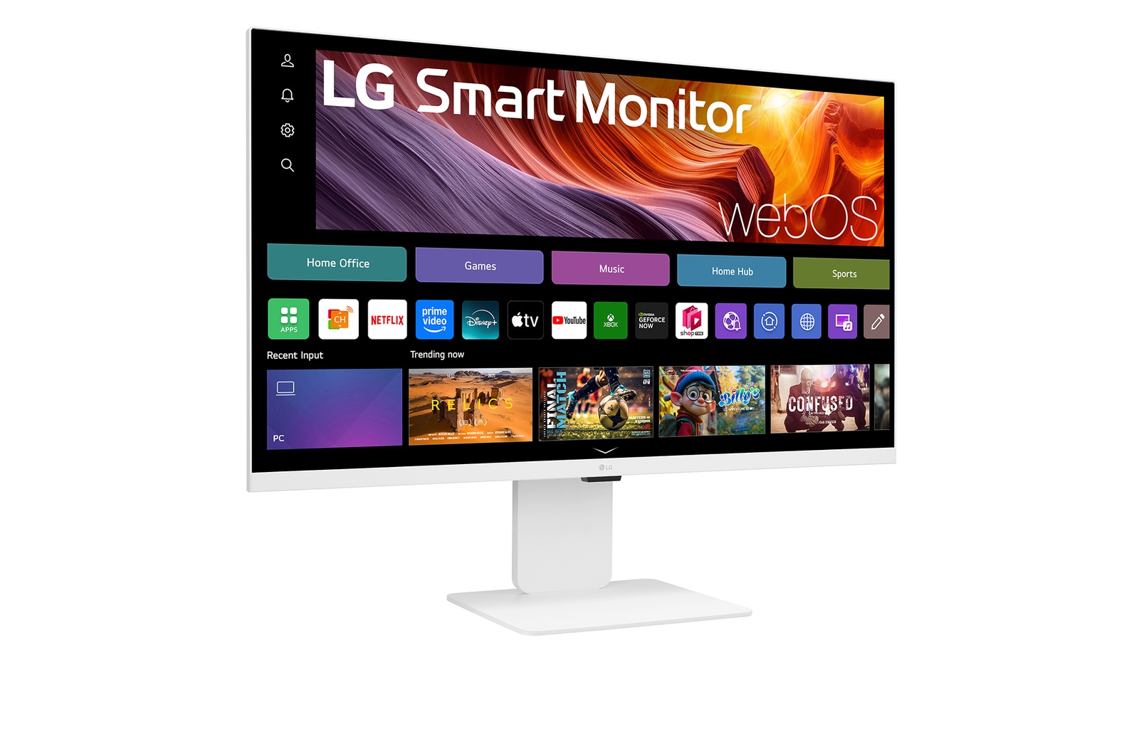 LG Smart Monitor 32U830SA-W 31.5インチ 4K LG 31.5” 4K UHD IPS Smart Monitor with webOS 32U830SA-W | LG CA_EN