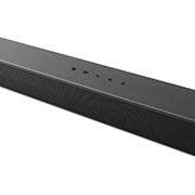 Top angled view of the center of LG Soundbar S55TR