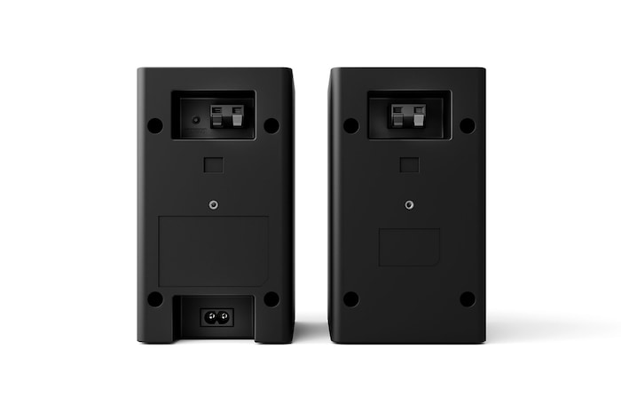 Back view of Rear Speakers