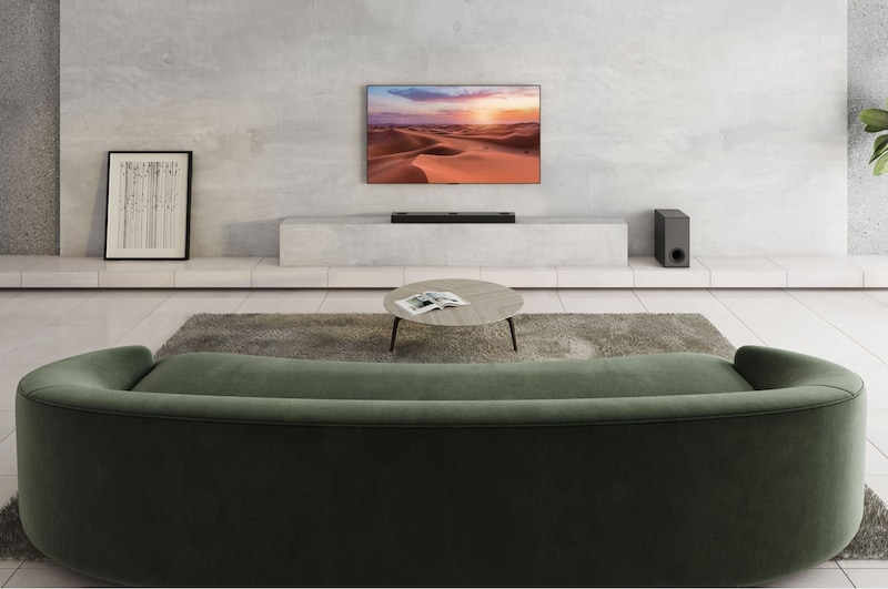 LG 3.1.3 ch High Res Audio sound bar with Dolby Atmos® and Apple Airplay 2, S80QY