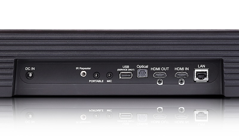 LG 150W Music Flow Advanced Wireless Sound Bar with Dual Bass Ports, SH6