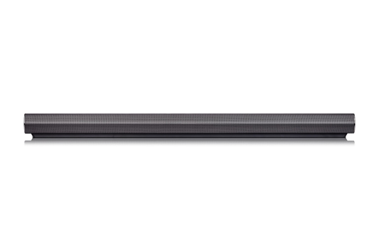 Front view of 150W Music Flow Advanced Wireless Sound Bar with Dual Bass Ports SH6