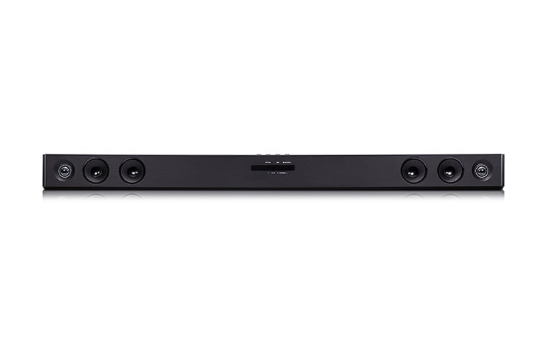 Front view of LG Sound Bar with Wireless Subwoofer SJ3