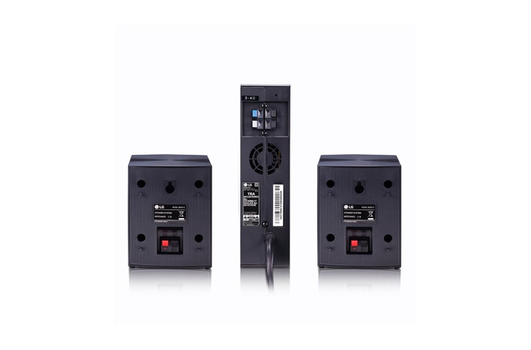 LG 4.1 ch Sound Bar Surround System with Wireless Surround Sound Speakers, SJ4R