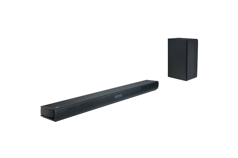 LG 2.1ch 300W Sound Bar with Wireless Subwoofer and Bluetooth® Connectivity , SK4D