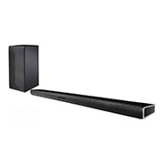 LG 2.1ch 300W Sound Bar with Wireless Subwoofer and Bluetooth® Connectivity , SK4D