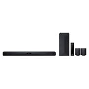 Front view of 4.1 ch 420W Sound Bar Surround System with Wireless Speakers  SL4R