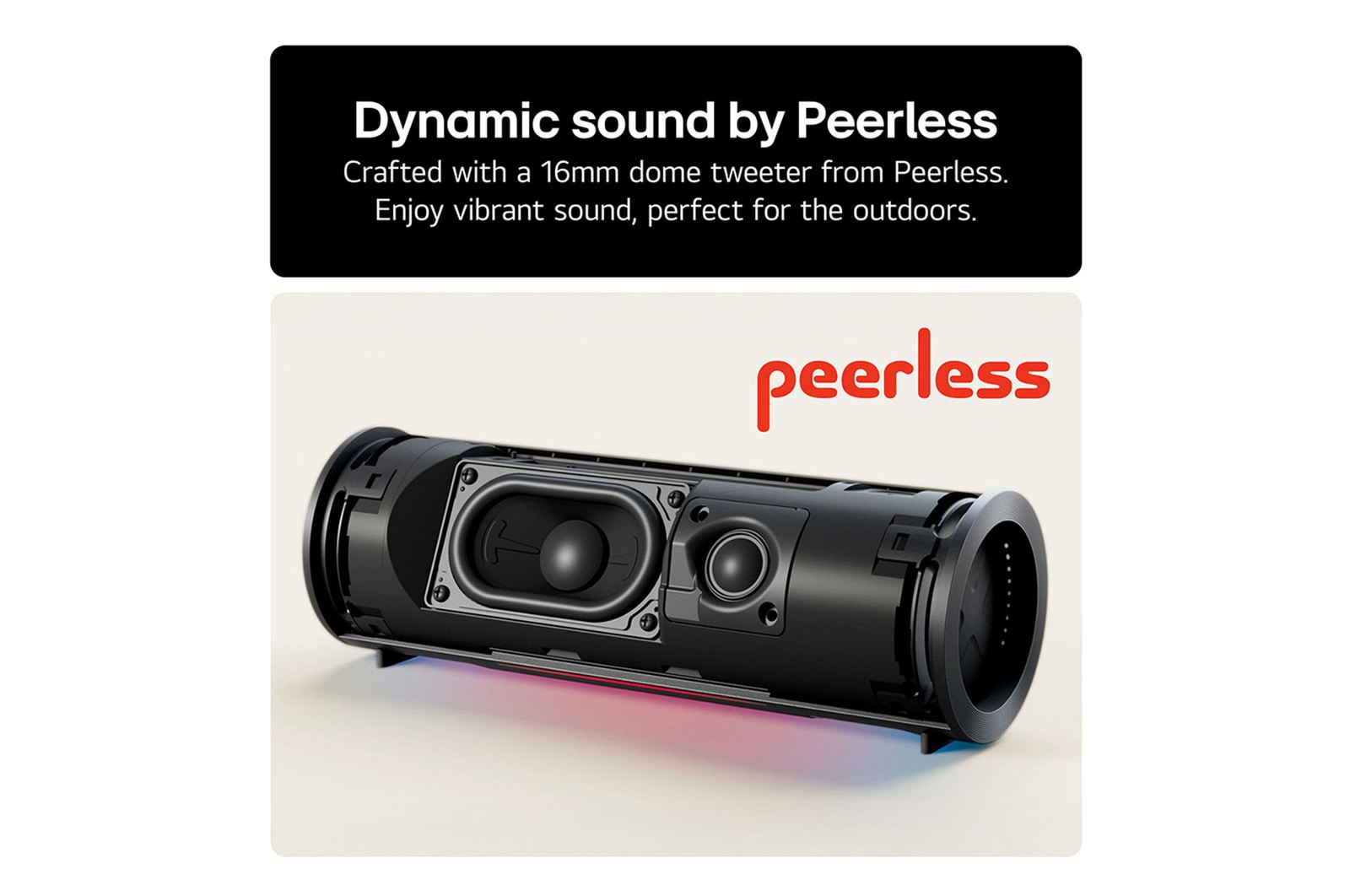 USP card: Dome tweeter