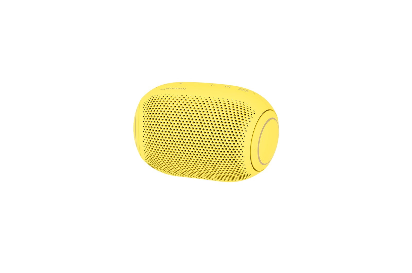 15 degrees to the right view of LG XBOOM Go.