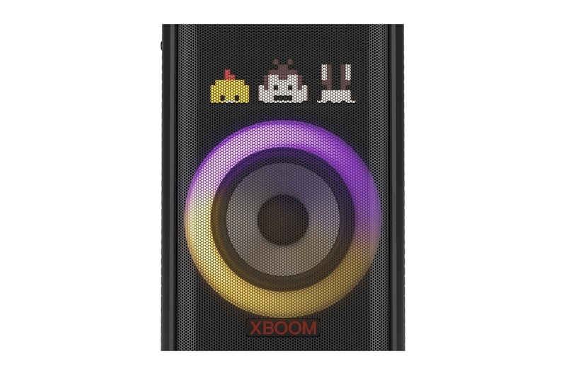 Close up of Multi Color Ring Lighitng and Dynamic Pixel Lighting. 