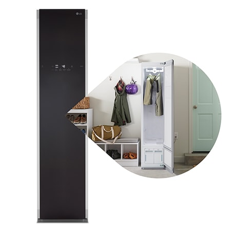LGスタイラー　S3CW 3 Hangers Styler Steam Closet - S3CW | LG Canada