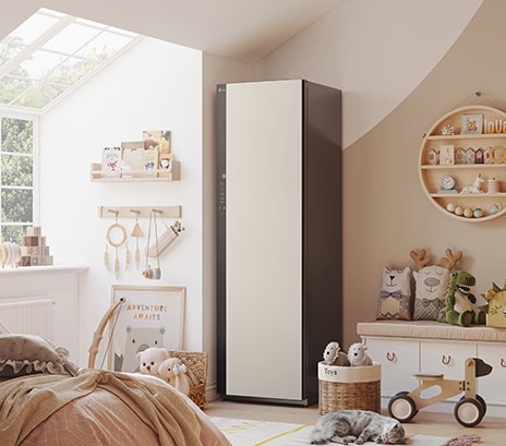 LG Styler in the library