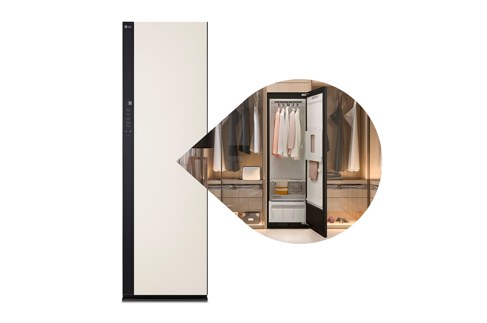 LGスタイラー LG Styler® Steam Closet with TrueSteam™ Technology and Dynamic