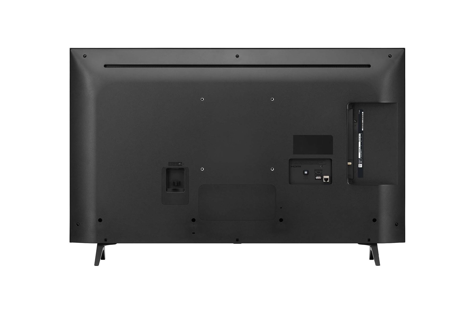 Rear view of LG UHD TV, UT75