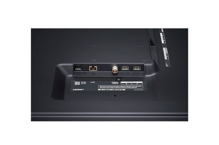 Close up view of ports