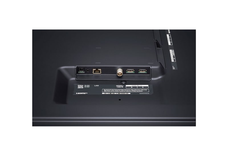 Close up view of ports