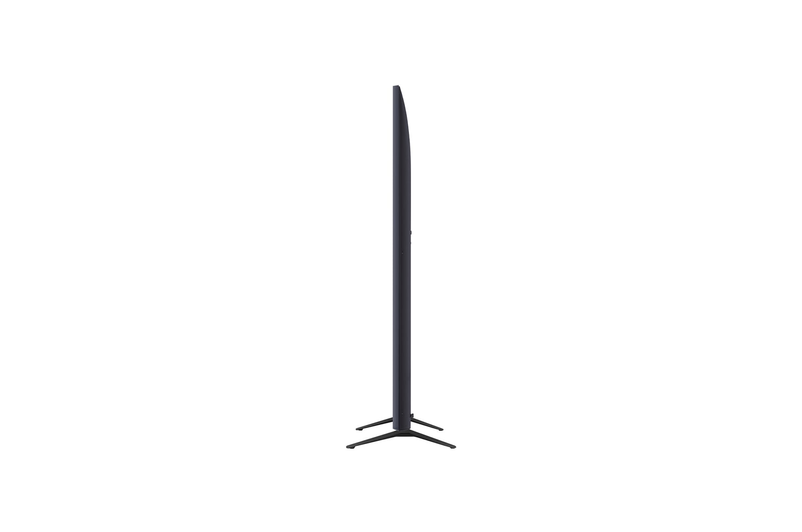 Side view of LG UHD TV, UT75