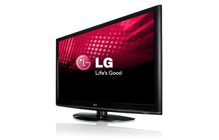 Front view of 42” High Definition Plasma TV (41.6” diagonally) 42PQ30