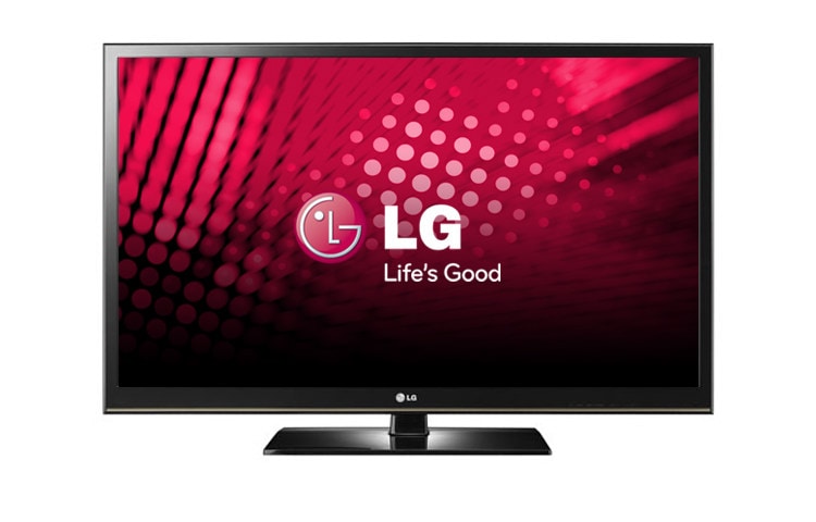 Front view of 42 Inch TV | Plasma TV | HDTV | 600Hz | Truslim Frame 42PT350