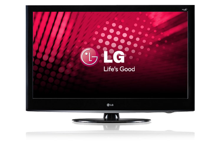 Front view of 47” Full High Definition 1080p LCD TV (46.9” diagonal) 47LH30