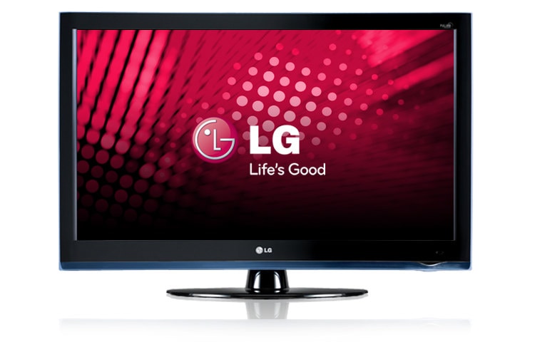 Front view of 47” Full High Definition 1080p LCD TV (46.9” diagonal) 47LH40