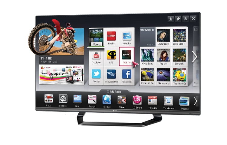LG 47 inch TV | Smart 3D TV | LED | Cinema Screen | Smart Share, 47LM6400
