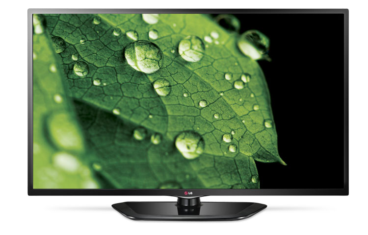 Front view of LG 47 inch 1080p, 120 Hz LED TV 47LN5400