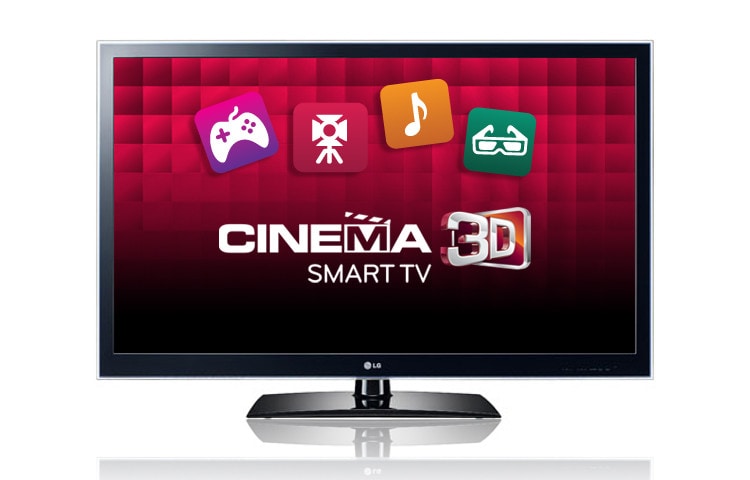 Front view of CINEMA 3D | SMART TV | 2D to 3D Converting | LED Plus | DLNA Certified 47LW5600