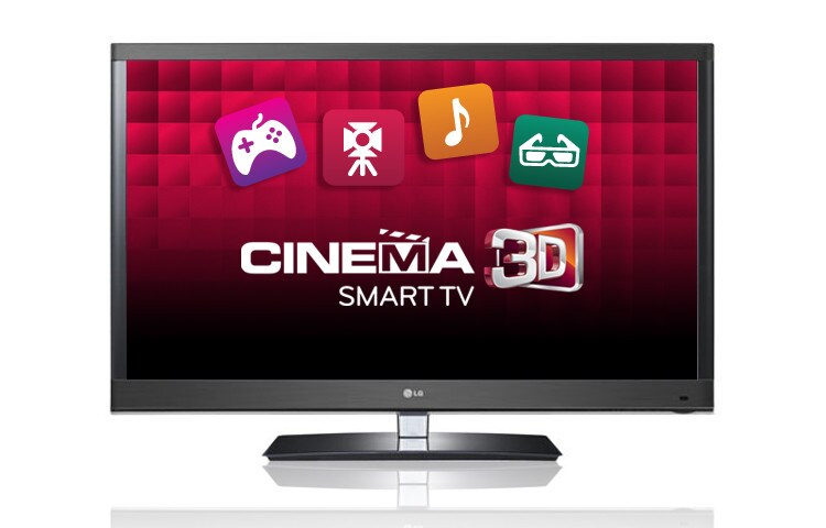 Front view of CINEMA 3D | 1080P | 120Hz | LED TV | Smart TV 47LW5700