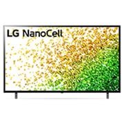 A front view of the LG NanoCell TV