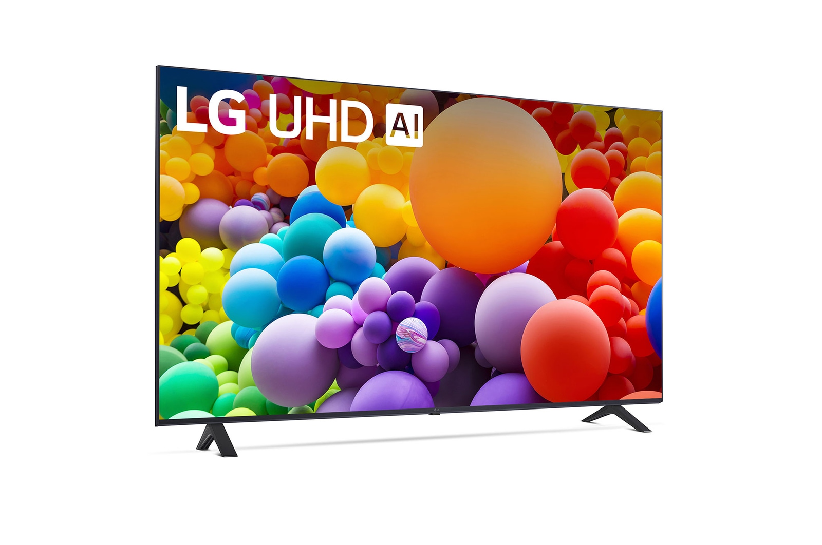 Side view of LG UHD TV, UT70