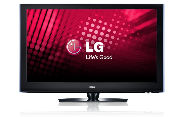 Front view of 55” Full HD 1080p 240Hz LCD TV (54.6” diagonal) 55LH55