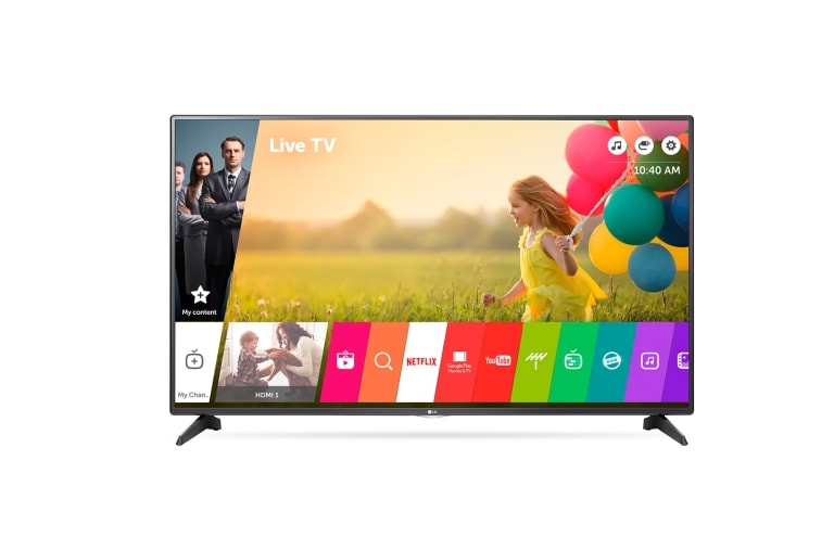 Front view of 55&#34; LH5750 Full HD 1080p Smart LED TV 55LH5750