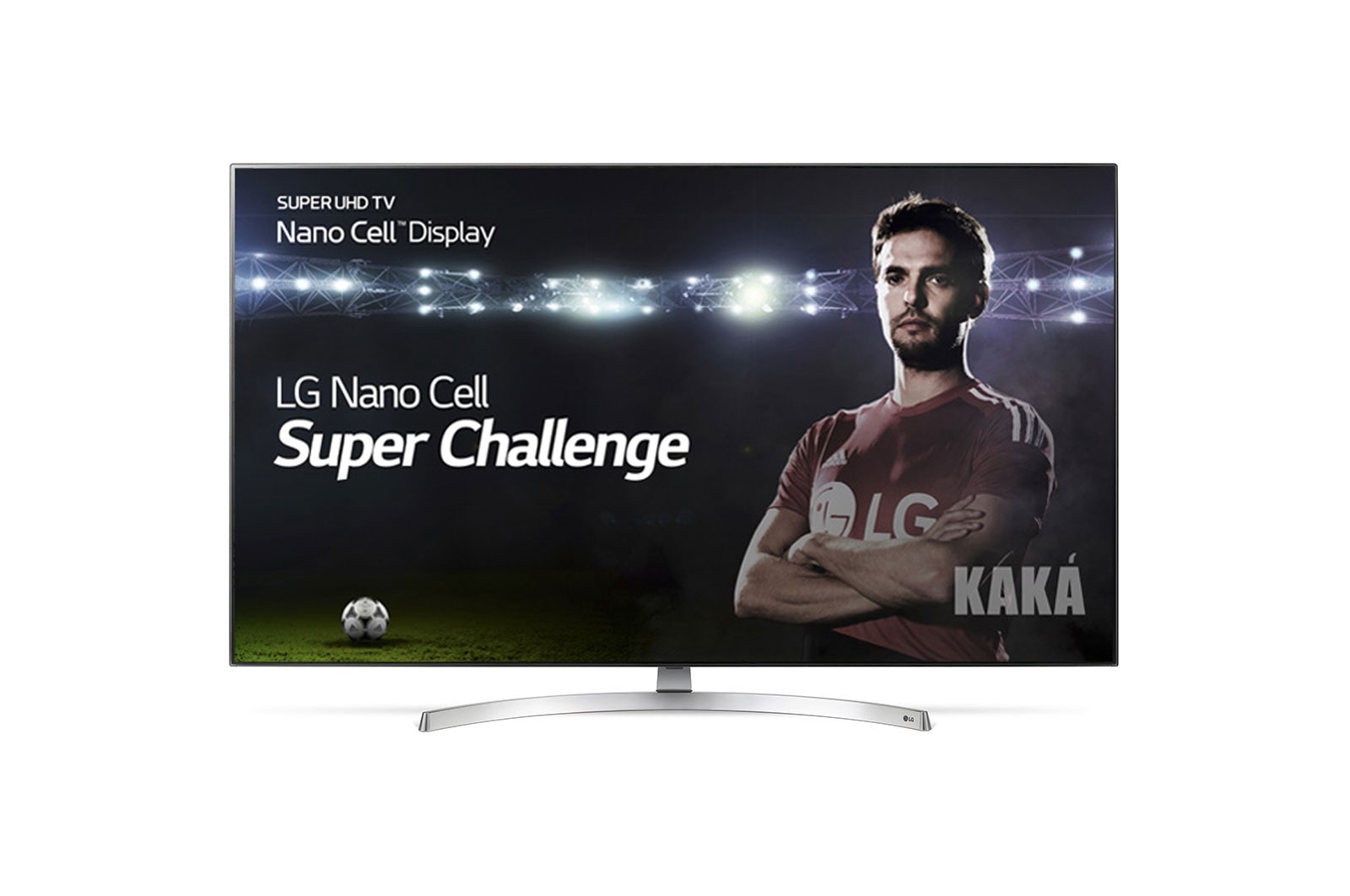 Front view of 55&#34; SK9000 LG SUPER UHD TV w/ThinQ AI 55SK9000PUA