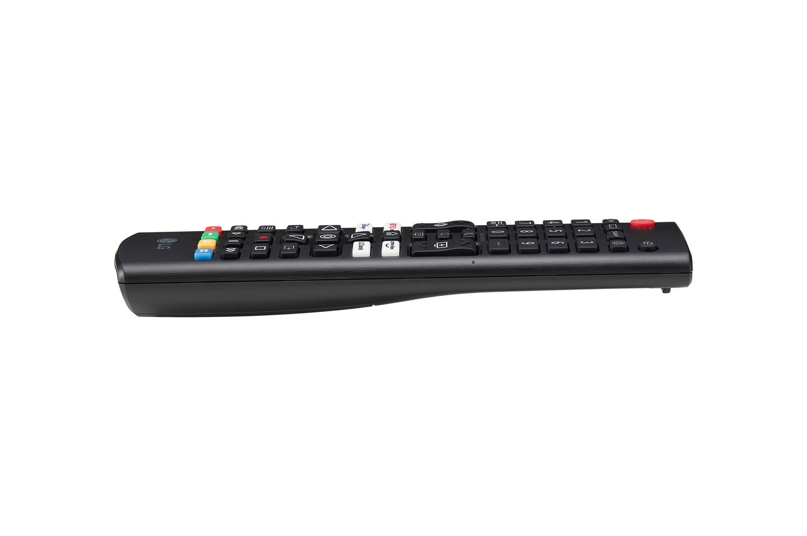 Side view of remote