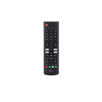 Front view of remote