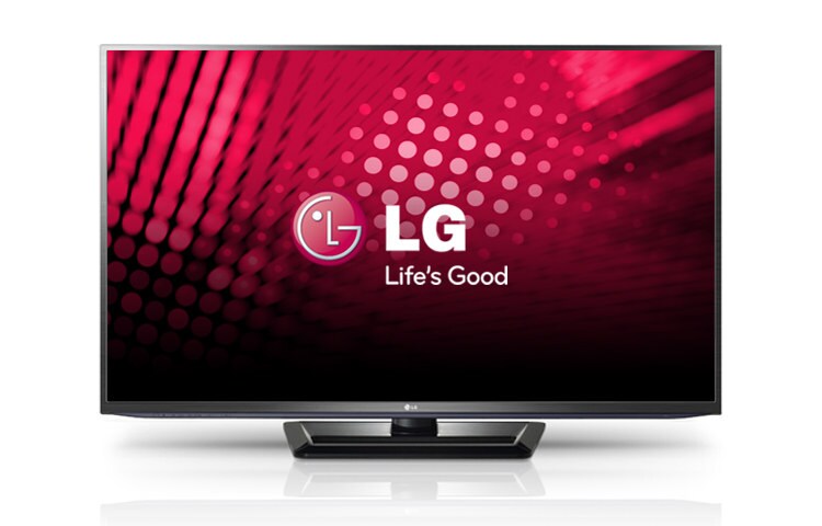 Front view of 60 inch TV | Plasma TV | 3D Smart TV | Full HD 1080p | THX 3D Display 60PM6700