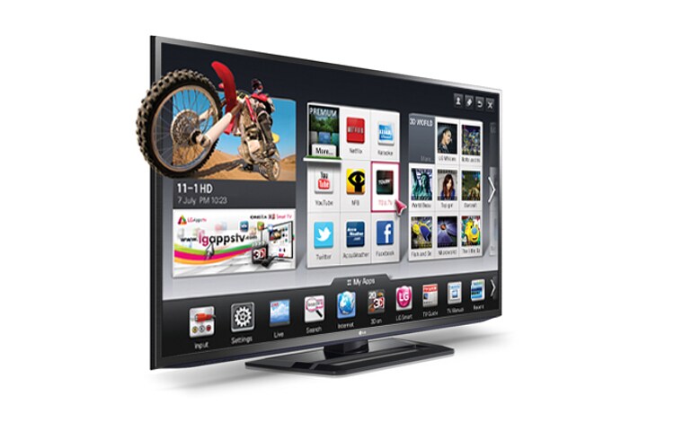 LG 60 inch TV | Plasma TV | 3D Smart TV | Full HD 1080p | THX 3D Display, 60PM6700