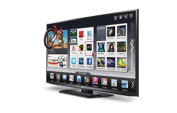 LG 60 inch TV | Plasma TV | 3D Smart TV | Full HD 1080p | THX 3D Display, 60PM6700