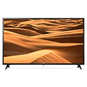 Front view of 60” UM71 LG UHD TV ThinQ AI 60UM7100DUA