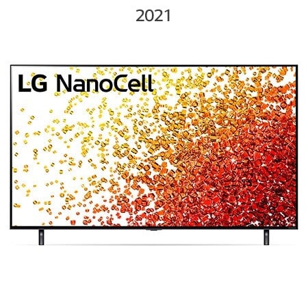 A front view of the LG NanoCell TV