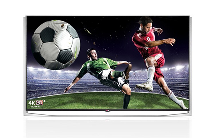 Front view of 65 Inch Class 2160p Smart TV w/ webOS 3D Ultra HD IPS 4K TV  65UB9800
