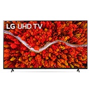 A front view of the LG UHD TV