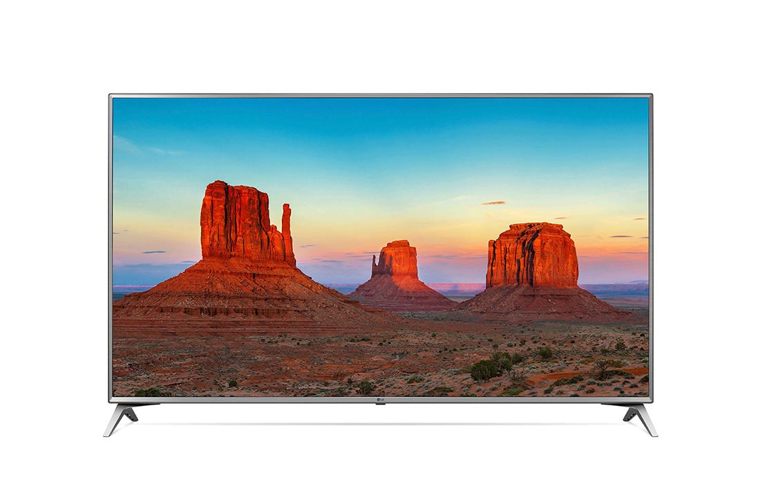 LG 75” UK6570 LG SMART UHD TV , 75UK6570AUA