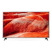 Front view of 75” LG UHD TV UM7570 ThinQ AI 75UM7570AUE